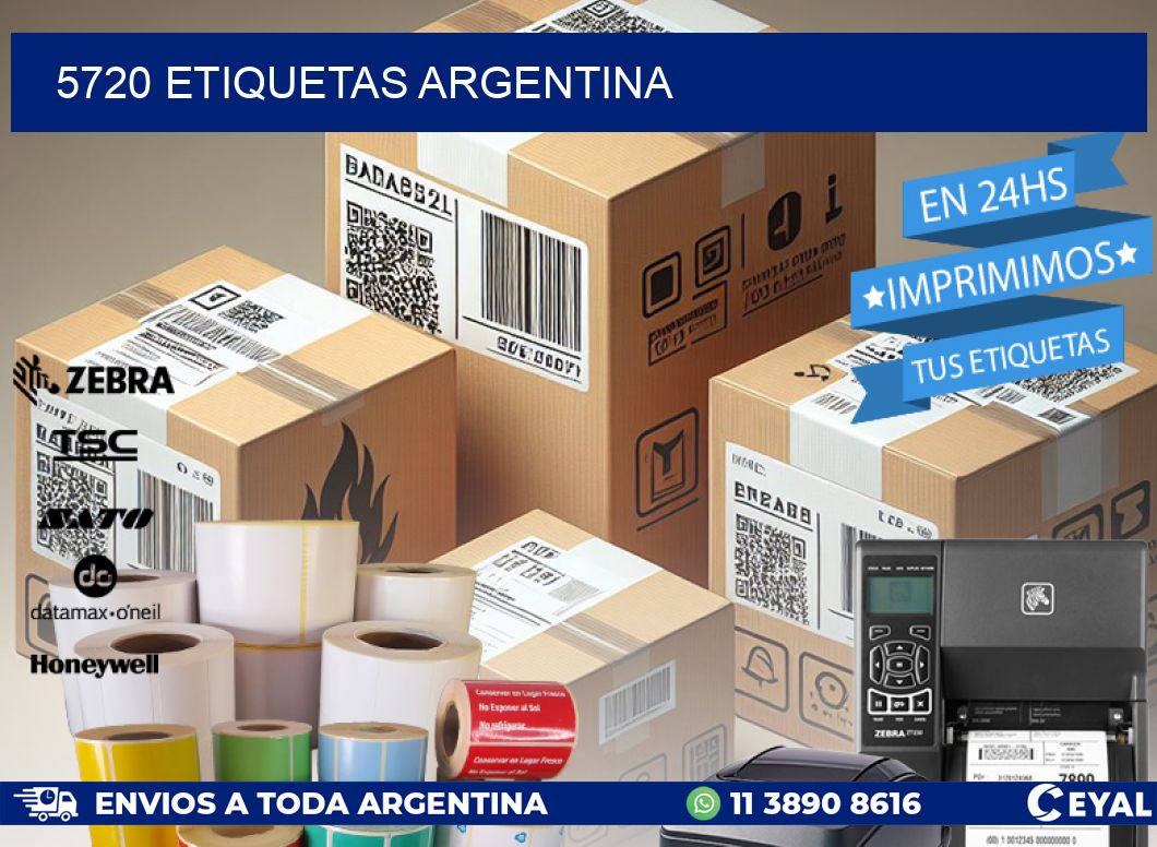 5720 ETIQUETAS ARGENTINA