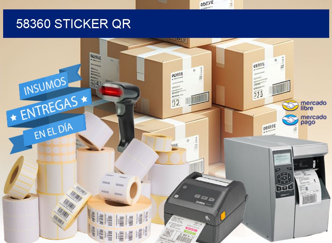 58360 sticker qr