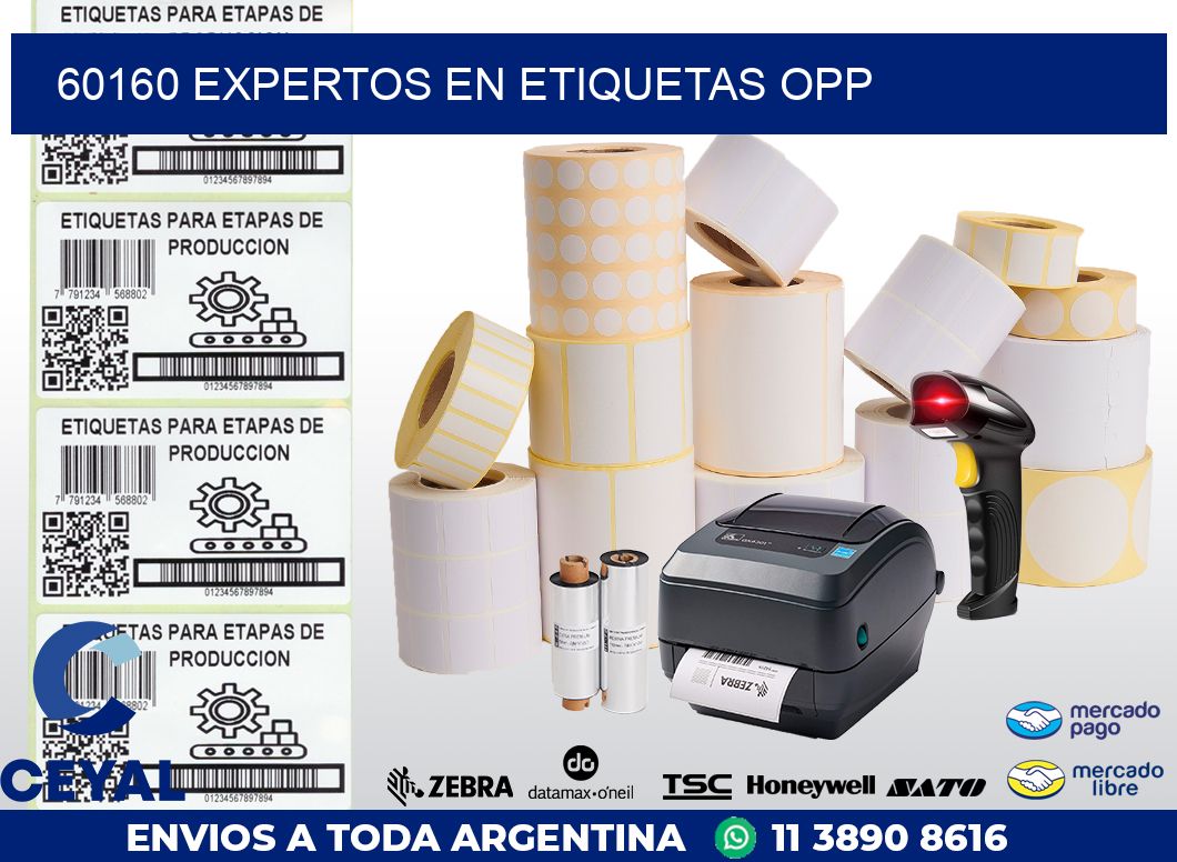60160 EXPERTOS EN ETIQUETAS OPP