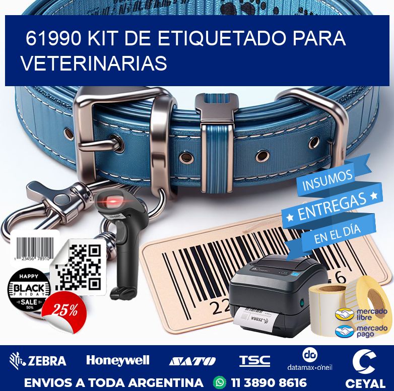 61990 KIT DE ETIQUETADO PARA VETERINARIAS