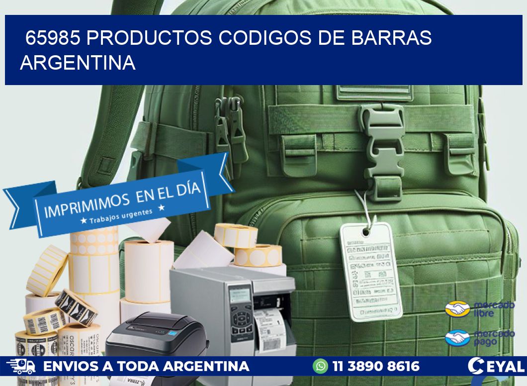 65985 productos codigos de barras argentina