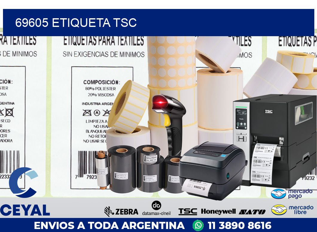 69605 etiqueta tsc
