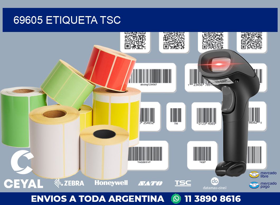 69605 etiqueta tsc