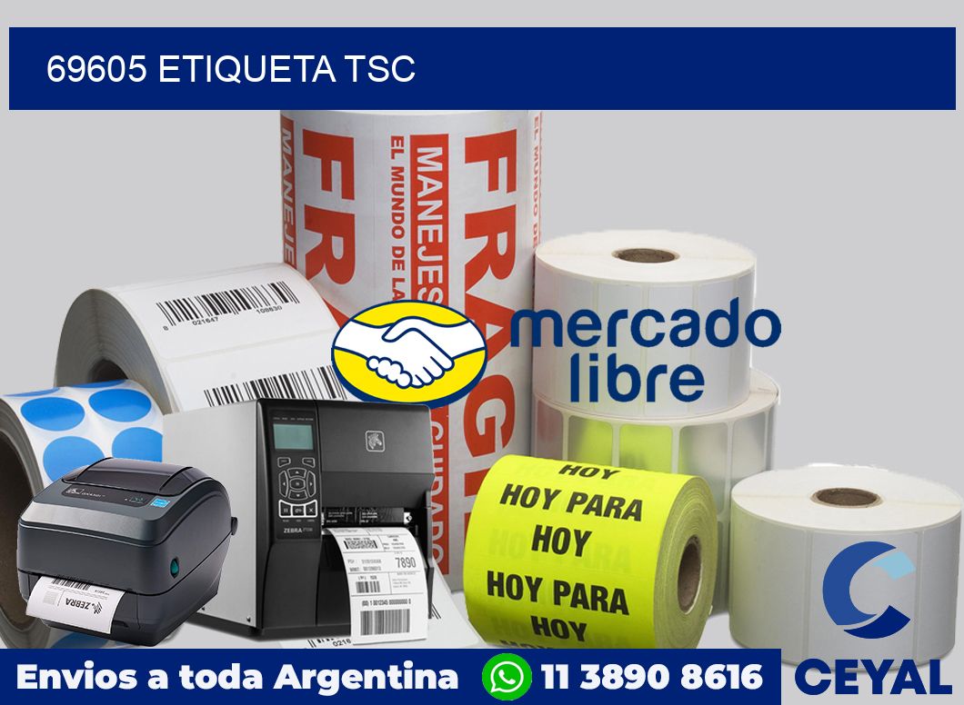 69605 etiqueta tsc
