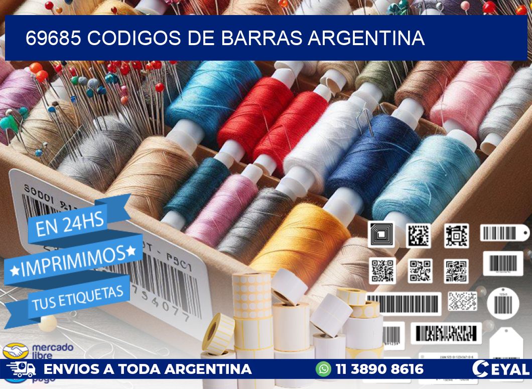 69685 CODIGOS DE BARRAS ARGENTINA