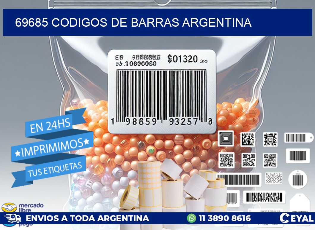 69685 CODIGOS DE BARRAS ARGENTINA