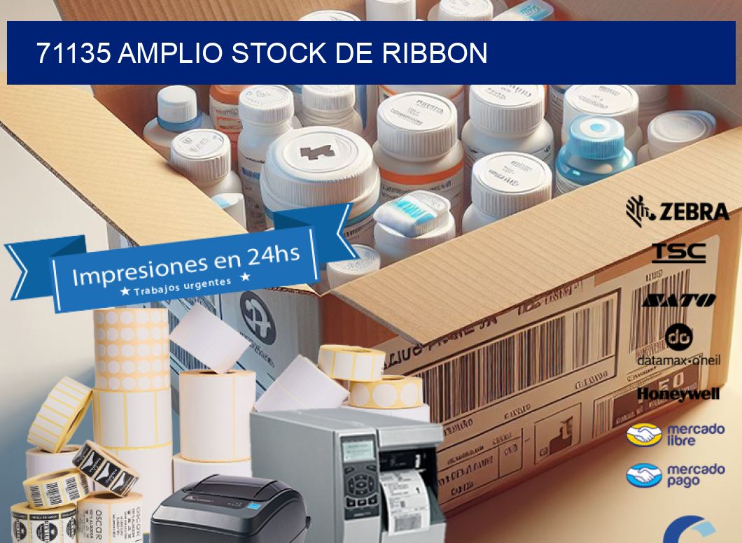 71135 AMPLIO STOCK DE RIBBON