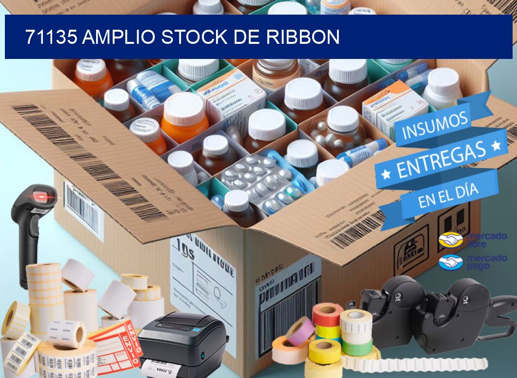 71135 AMPLIO STOCK DE RIBBON