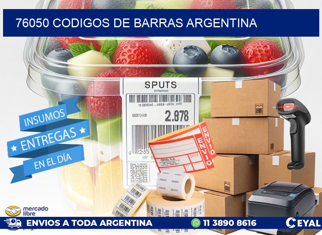 76050 CODIGOS DE BARRAS ARGENTINA