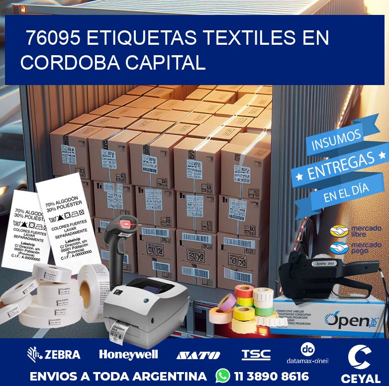 76095 ETIQUETAS TEXTILES EN CORDOBA CAPITAL