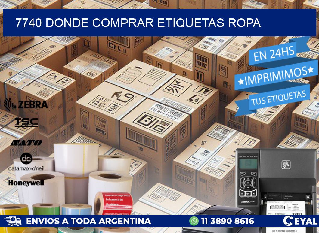 7740 DONDE COMPRAR ETIQUETAS ROPA