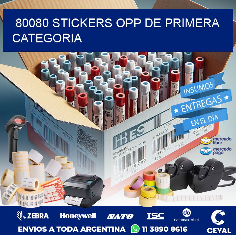 80080 STICKERS OPP DE PRIMERA CATEGORIA