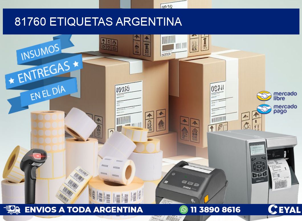 81760 ETIQUETAS ARGENTINA