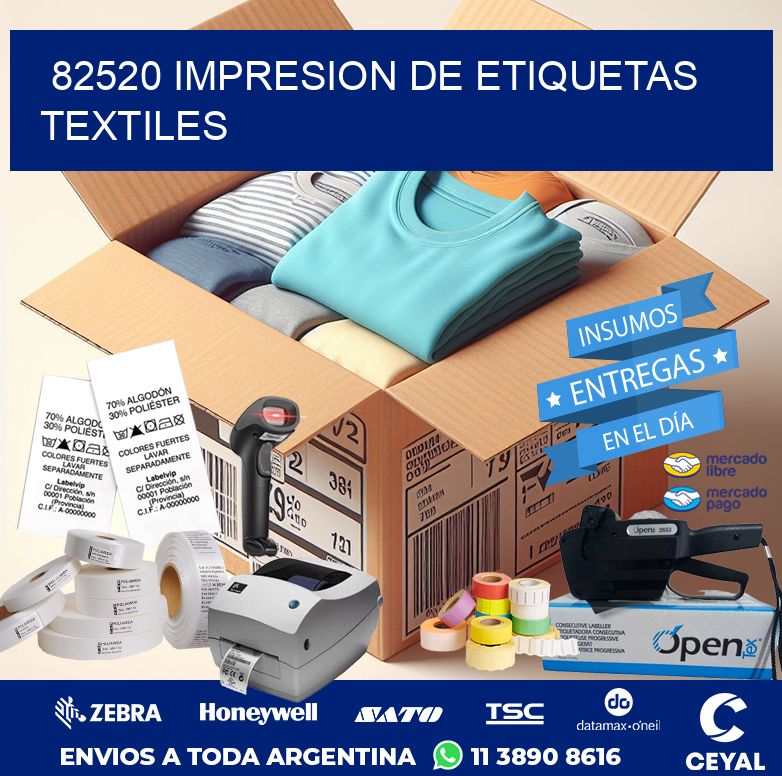 82520 IMPRESION DE ETIQUETAS TEXTILES