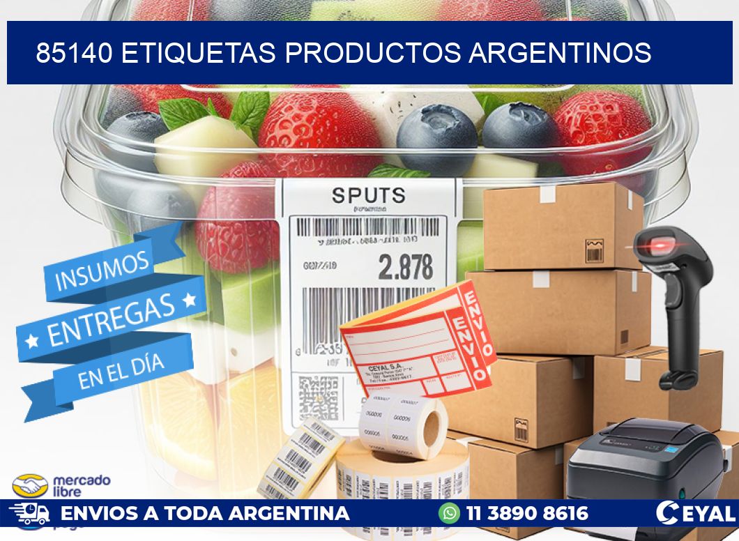 85140 etiquetas productos argentinos