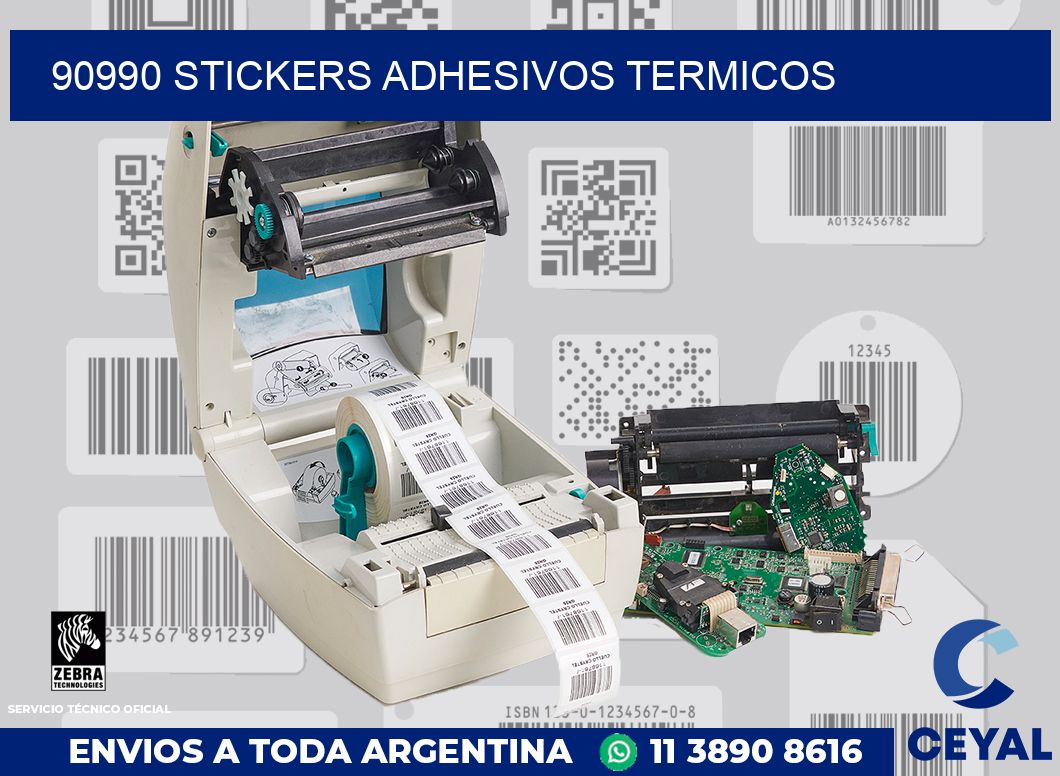 90990 stickers adhesivos termicos