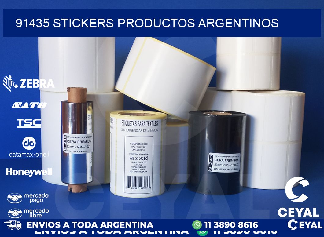 91435 stickers productos argentinos