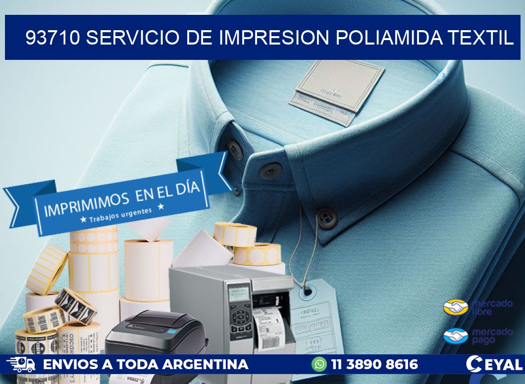 93710 SERVICIO DE IMPRESION POLIAMIDA TEXTIL