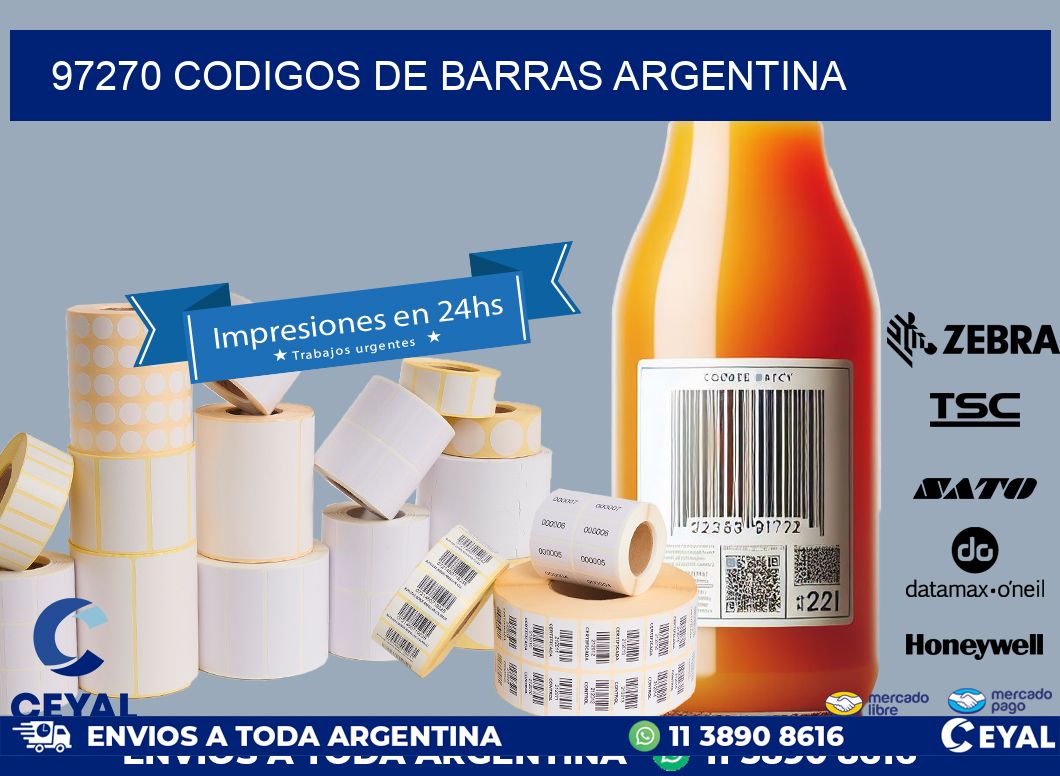 97270 CODIGOS DE BARRAS ARGENTINA