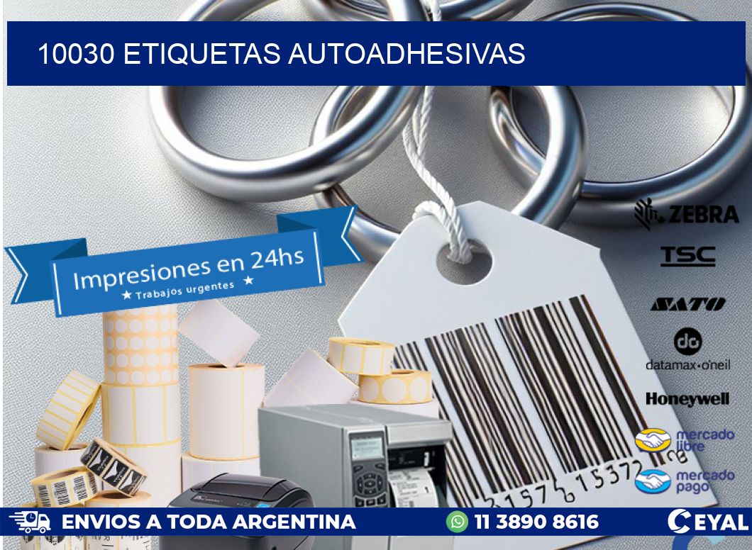 10030 ETIQUETAS AUTOADHESIVAS