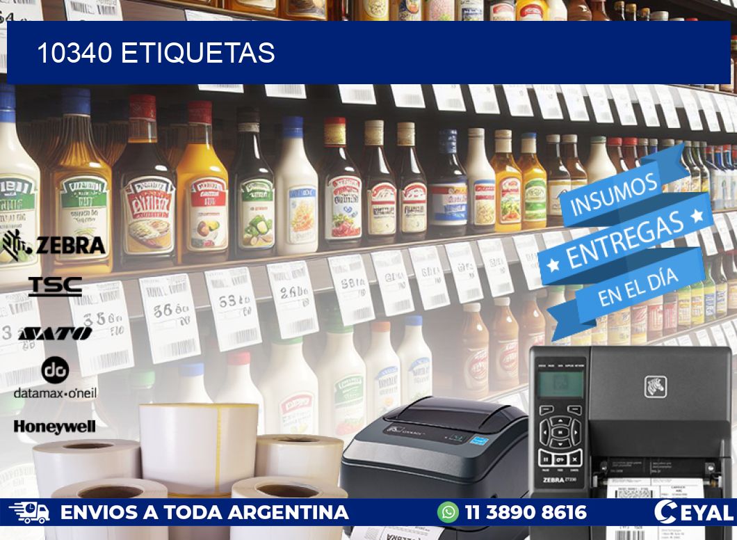 10340 ETIQUETAS
