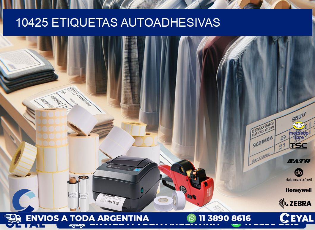 10425 ETIQUETAS AUTOADHESIVAS