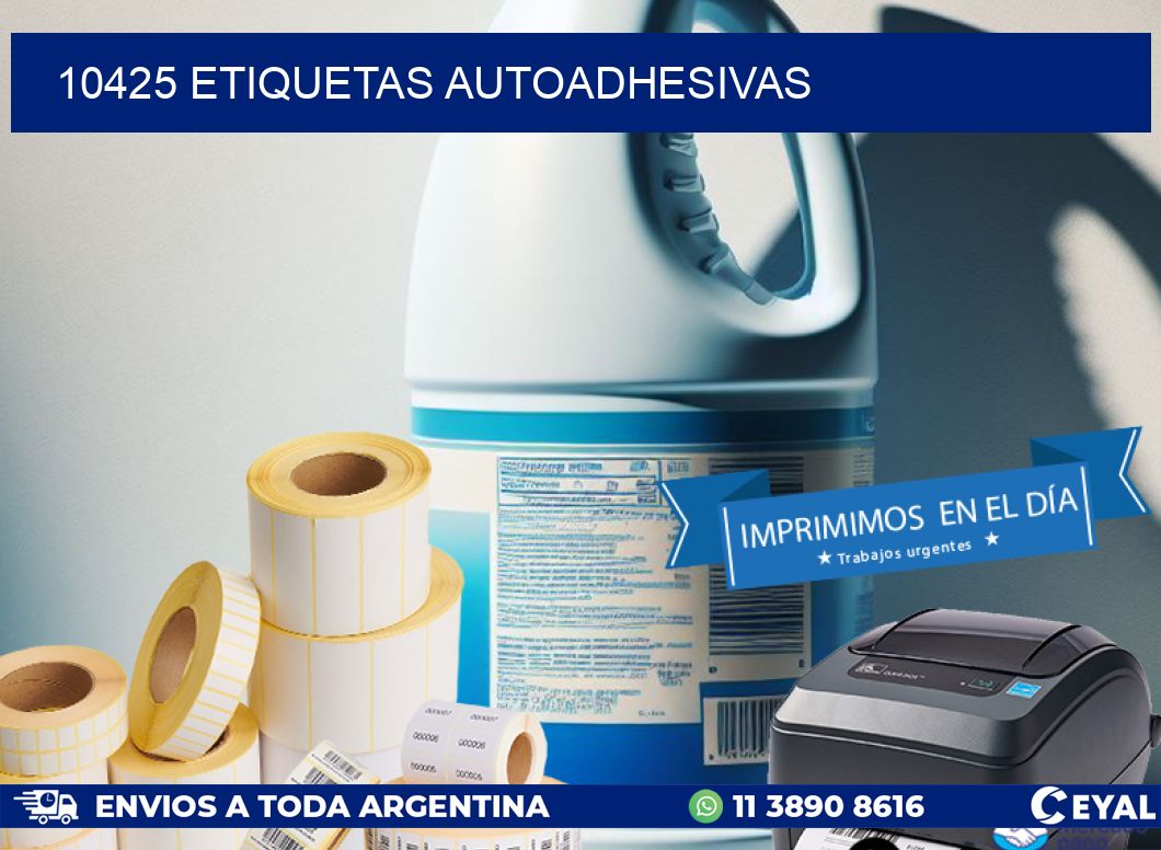 10425 ETIQUETAS AUTOADHESIVAS