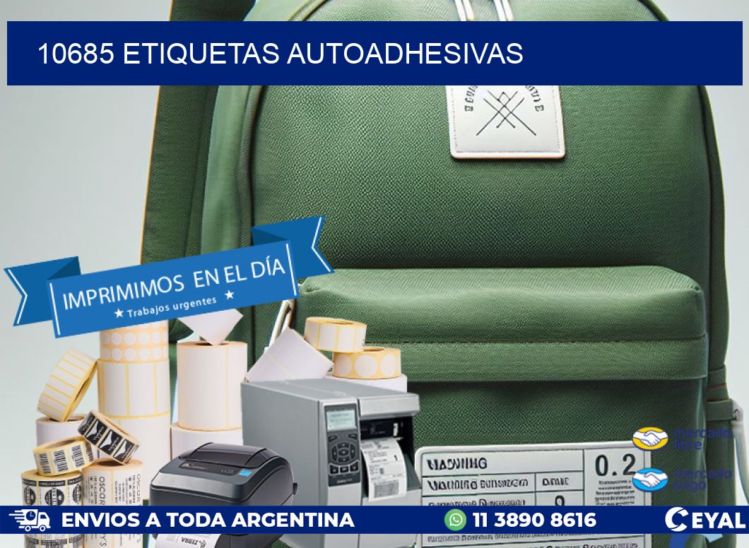 10685 ETIQUETAS AUTOADHESIVAS