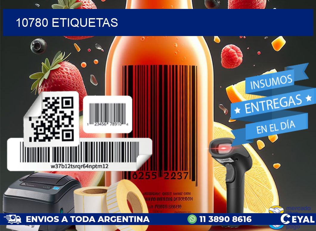 10780 ETIQUETAS