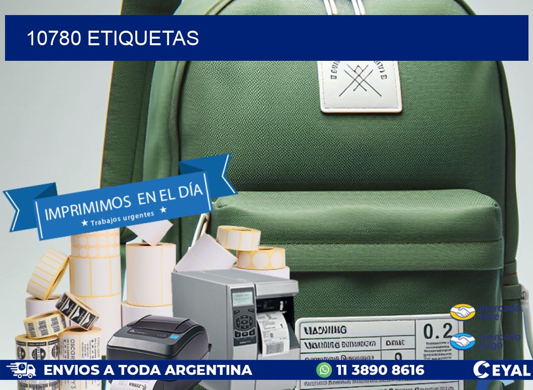 10780 ETIQUETAS
