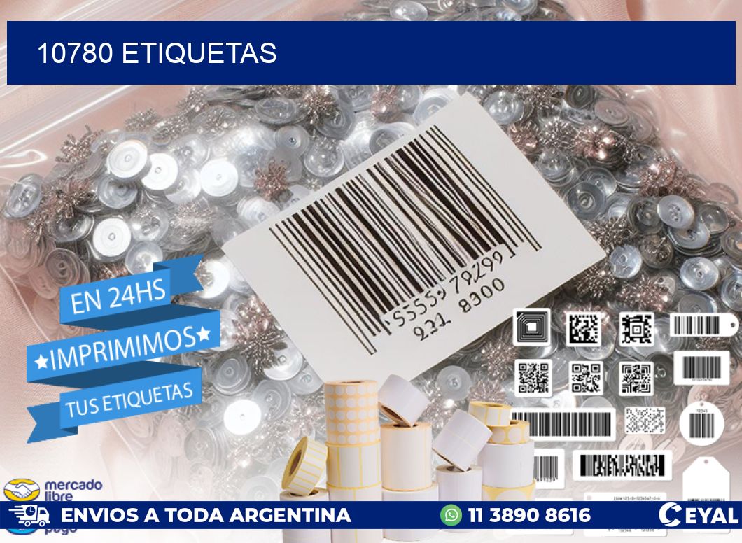 10780 ETIQUETAS