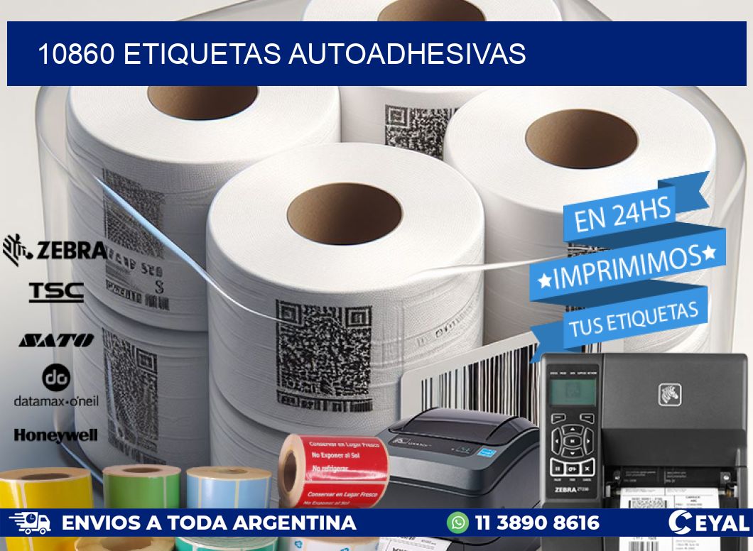 10860 ETIQUETAS AUTOADHESIVAS