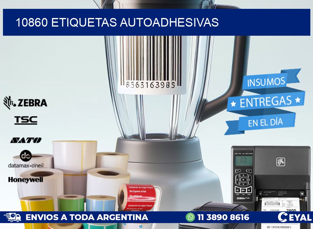 10860 ETIQUETAS AUTOADHESIVAS