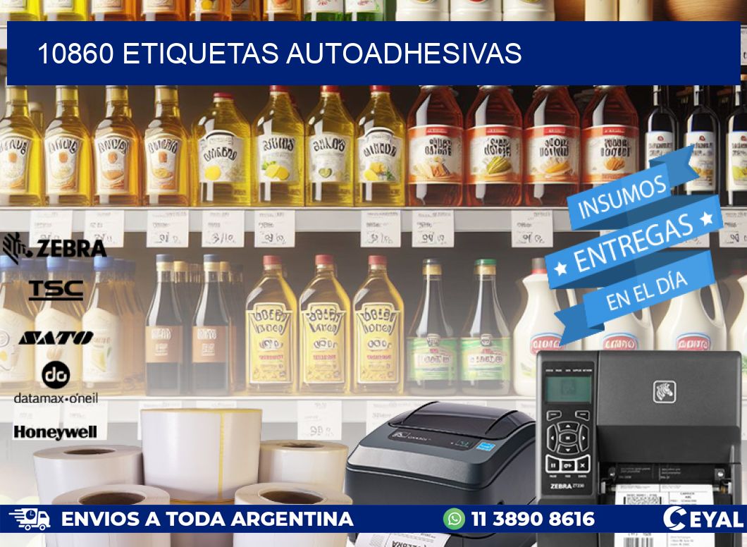 10860 ETIQUETAS AUTOADHESIVAS