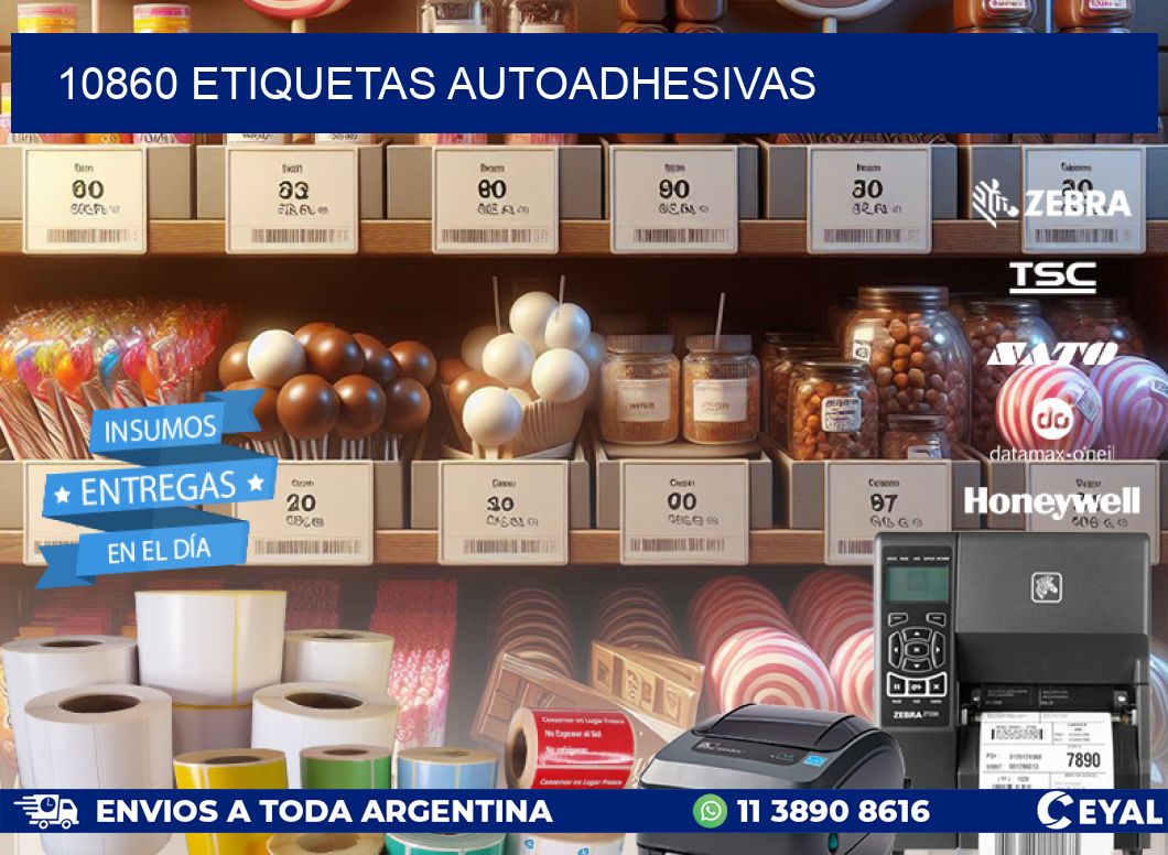 10860 ETIQUETAS AUTOADHESIVAS
