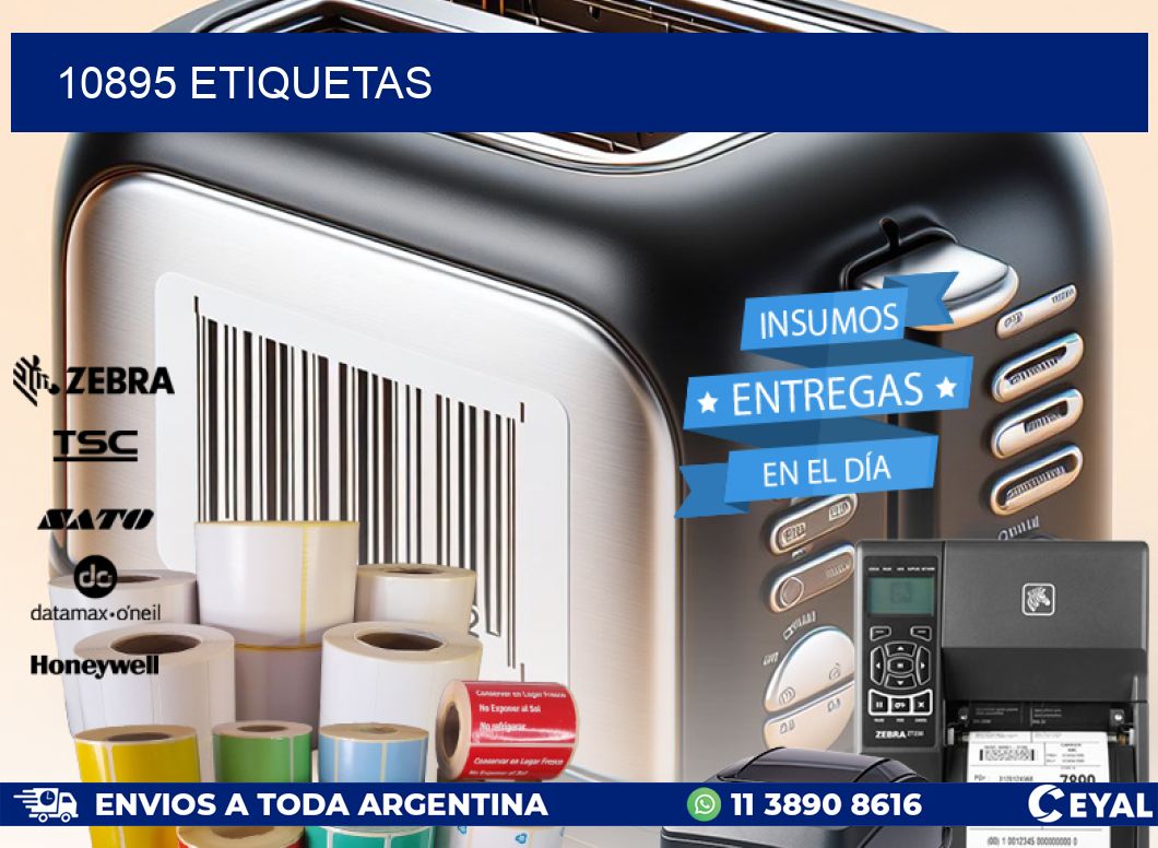 10895 ETIQUETAS