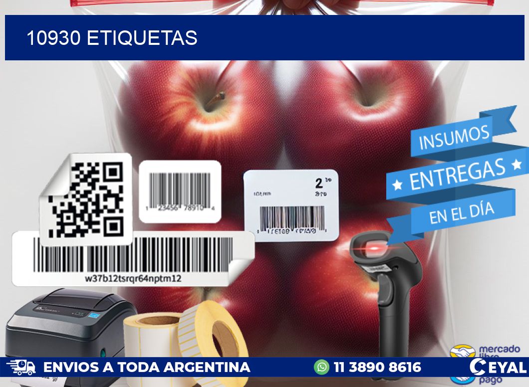 10930 ETIQUETAS