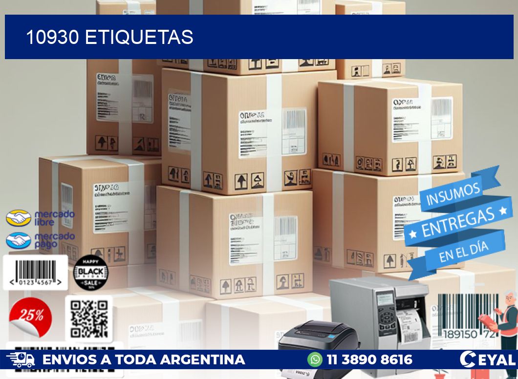 10930 ETIQUETAS