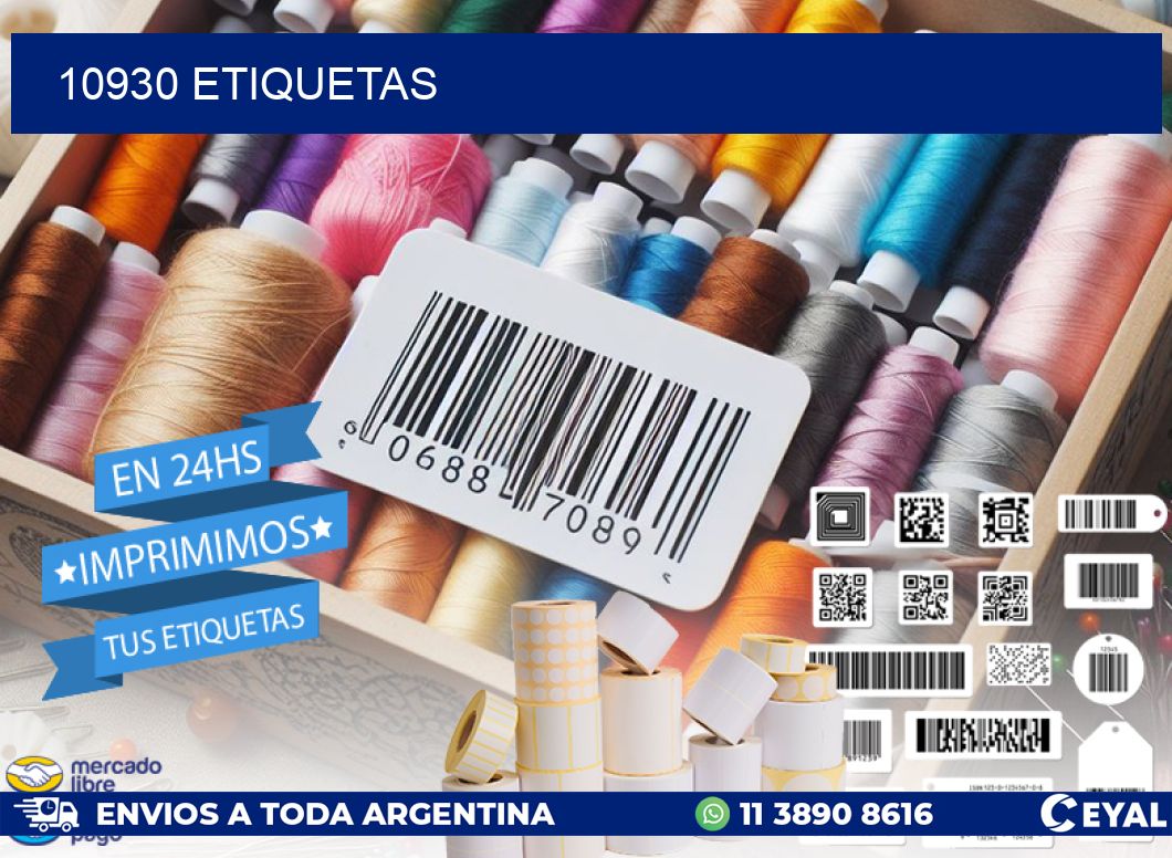 10930 ETIQUETAS