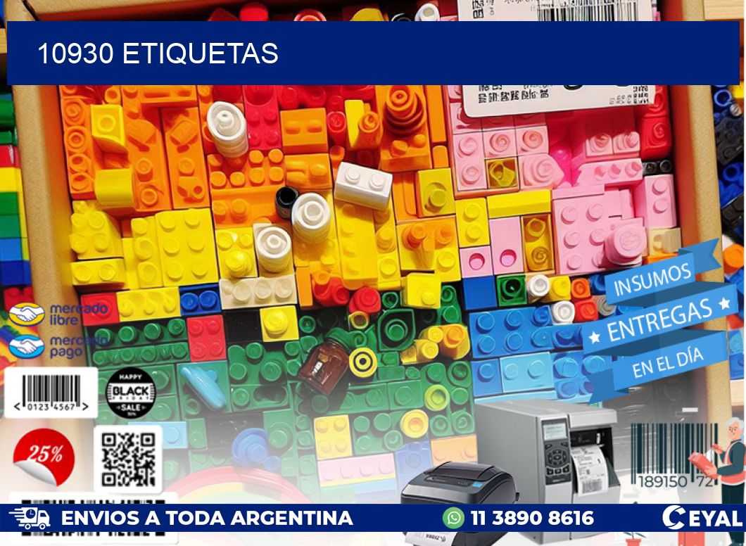10930 ETIQUETAS