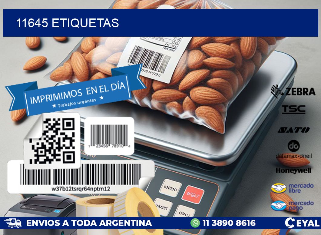 11645 ETIQUETAS