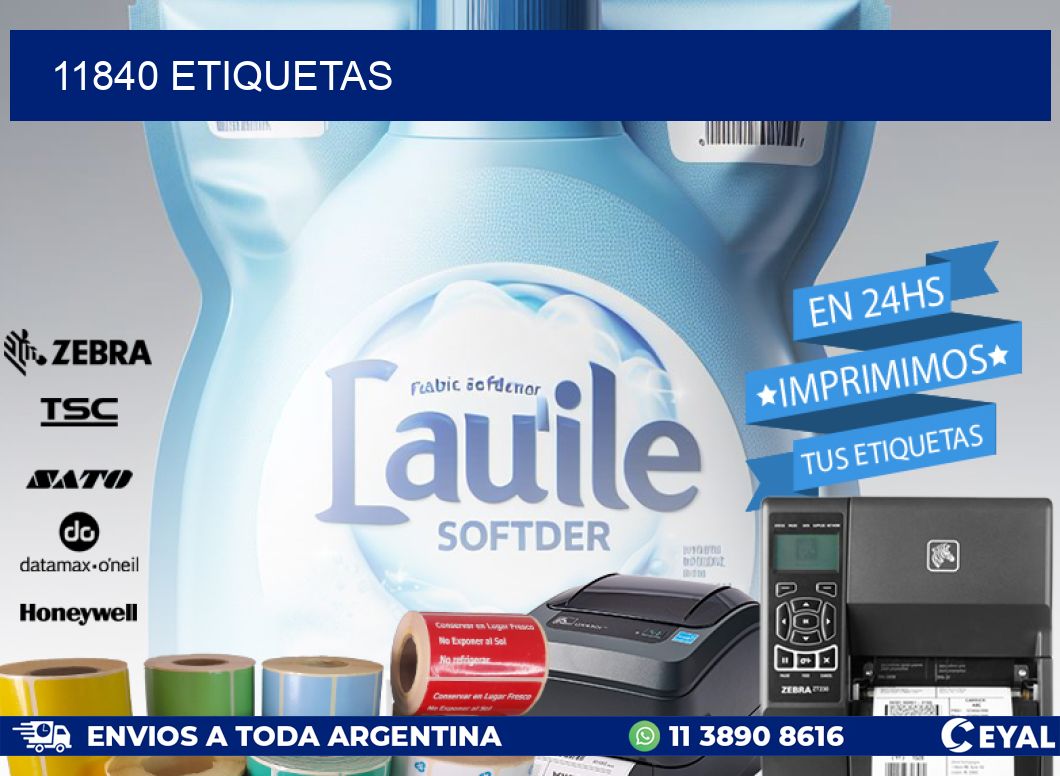 11840 ETIQUETAS