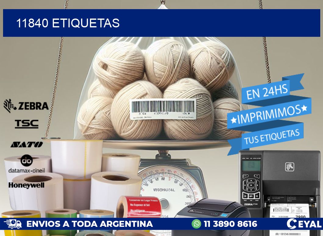 11840 ETIQUETAS