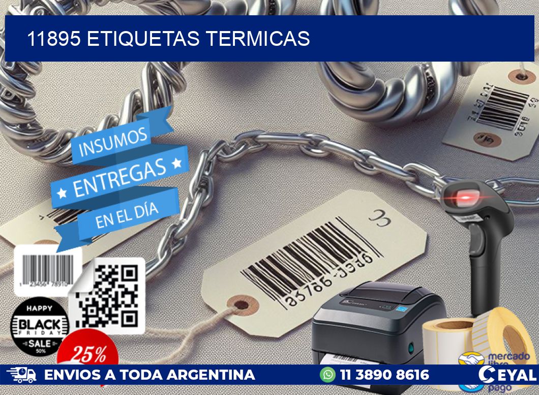 11895 ETIQUETAS TERMICAS