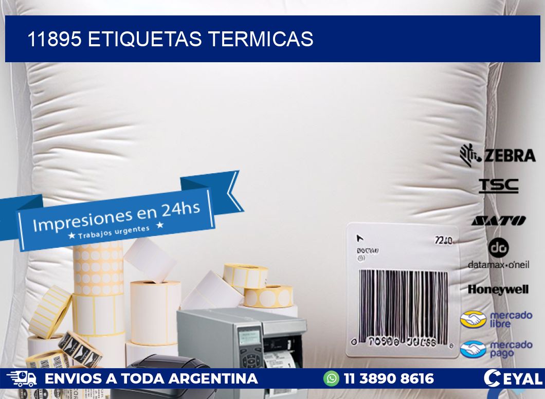 11895 ETIQUETAS TERMICAS