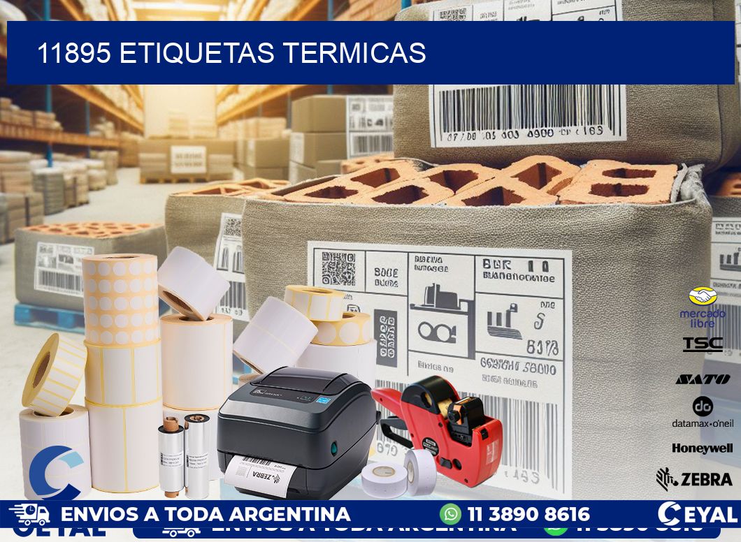 11895 ETIQUETAS TERMICAS