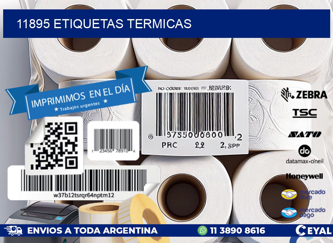 11895 ETIQUETAS TERMICAS