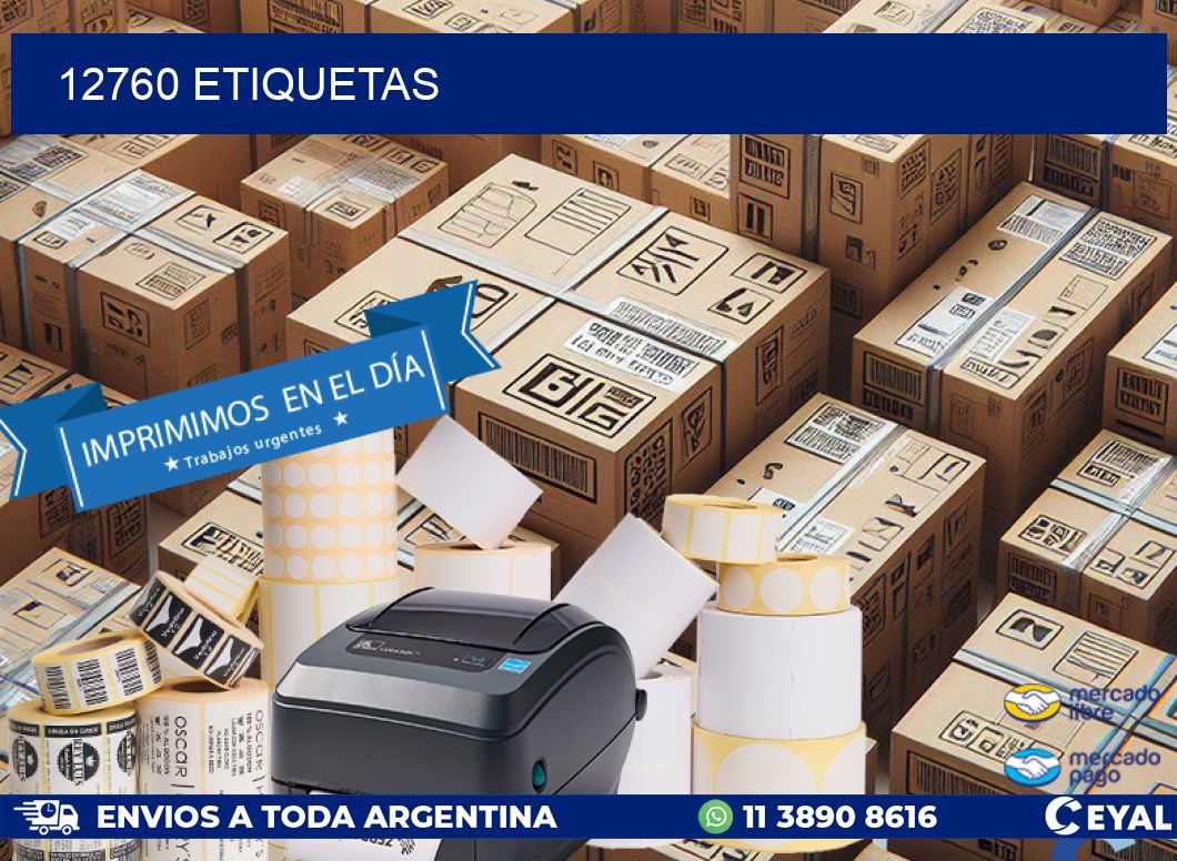 12760 ETIQUETAS