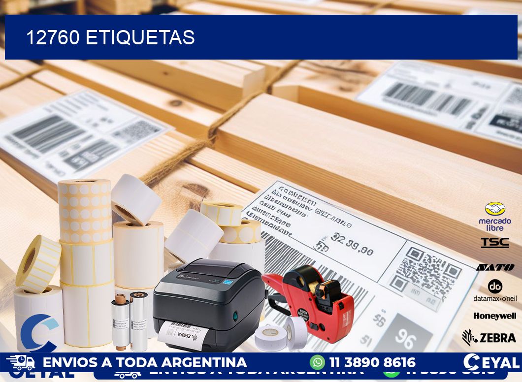 12760 ETIQUETAS