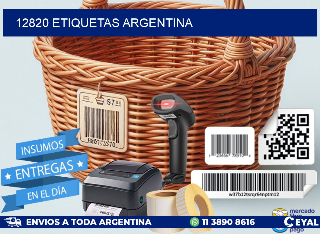 12820 ETIQUETAS ARGENTINA